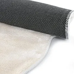Tappeto Rotondo Ondulato - Aranga Super Soft Fur (beige)