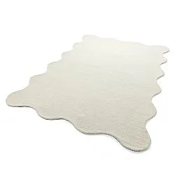 Tappeto in lana ondulato - Diu Hand Tufted Wool Premium (bianco)