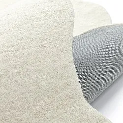 Tappeto in lana ondulato - Diu Hand Tufted Wool Premium (bianco)