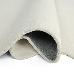 Tappeto in lana ondulato - Diu Hand Tufted Wool Premium (bianco)
