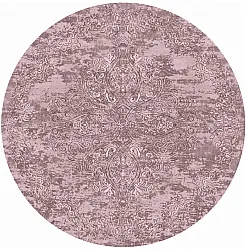 Tappeto rotondo - Valenza (rosa)