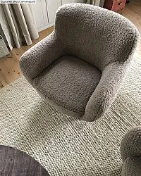 Tappeto In Lana - Avafors Wool Bubble (beige)
