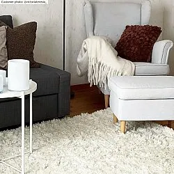 Tappeto In Lana - Aliste Wool Shaggy (snow white)