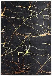 Tappeto Wilton - Vieste (nero/oro)