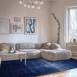 Tappeto Wilton - Bacalar (blu scuro)