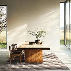 Tappeti per Interni/Esterni - Brussels Pattern (grigio)