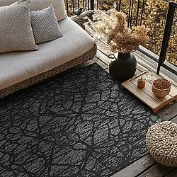 Tappeti per Interni/Esterni - Brussels Diamond (nero)