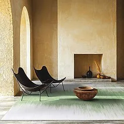 Tappeto Wilton - Cara (verde chiaro/beige)