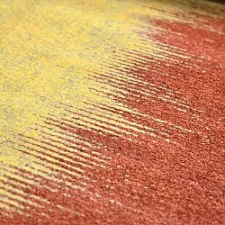 Tappeto Wilton - Cara (arancione/giallo)