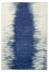 Tappeto Wilton - Cara (bianco/blu scuro)