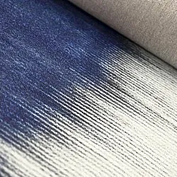 Tappeto Wilton - Cara (bianco/blu scuro)