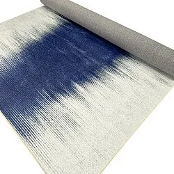 Tappeto Wilton - Cara (bianco/blu scuro)