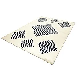 Tappeto Wilton - Carmen (crema/nero)