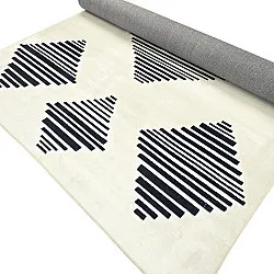 Tappeto Wilton - Carmen (crema/nero)