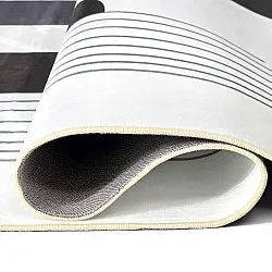 Tappeto Wilton - Delft (bianco/grigio/nero)