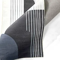 Tappeto Wilton - Delft (bianco/grigio/nero)