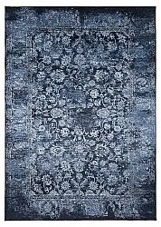 Tappeto Wilton - Flowers (blu)