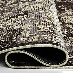 Tappeto Wilton - Flowers (marrone)