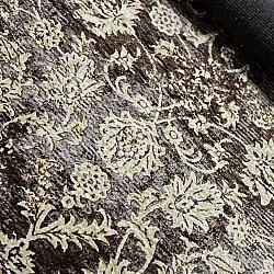 Tappeto Wilton - Flowers (marrone)