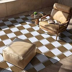 Tappeto Wilton - Gobi (marrone/bianco)