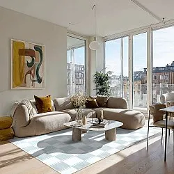 Tappeto Wilton - Gobi (grigio/bianco)