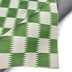 Tappeto Wilton - Gobi (verde/bianco)