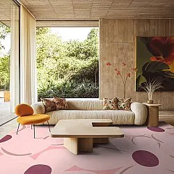 Tappeto Wilton - Honfleur (rosa/multiplo)