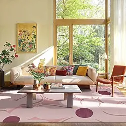 Tappeto Wilton - Honfleur (rosa/multiplo)