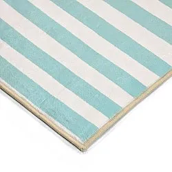 Tappeto Wilton - Joma (turchese/bianco)