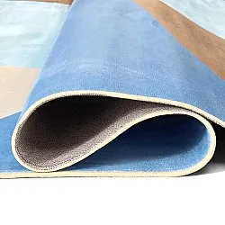 Tappeto Wilton - Leiden (blu/marrone)