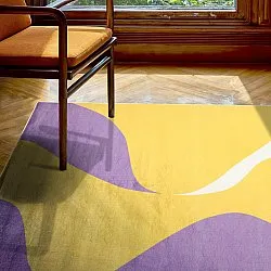 Tappeto Wilton - Leiden (giallo/viola)