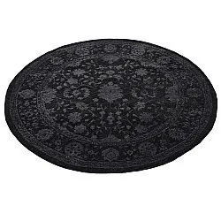 Tappeto rotondo - Peking Majestic (nero)