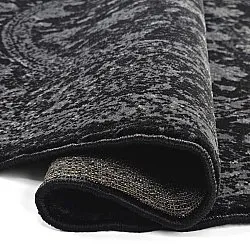 Tappeto rotondo - Peking Majestic (nero)