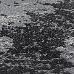 Tappeto rotondo - Peking Majestic (nero)