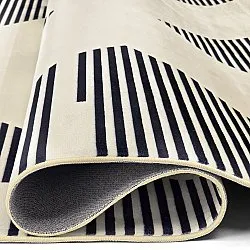 Tappeto Wilton - Pucon (nero/crema)
