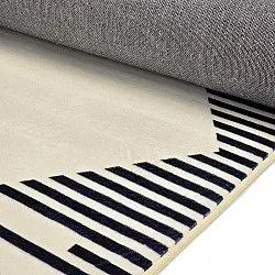 Tappeto Wilton - Pucon (nero/crema)