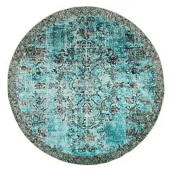Tappeto rotondo - Rosalie (blu)