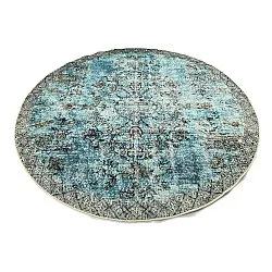 Tappeto rotondo - Rosalie (blu)