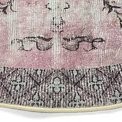 Tappeto rotondo - Rosalie (rosa)