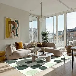 Tappeto Wilton - Sapa (verde/grigio)