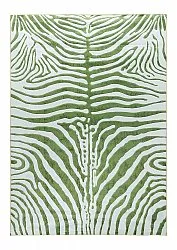 Tappeto Wilton - Zebra (verde)