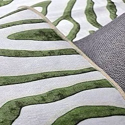 Tappeto Wilton - Zebra (verde)