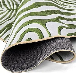 Tappeto rotondo - Zebra (verde)