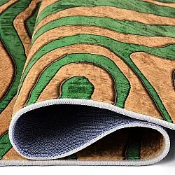 Tappeto Wilton - Zebra (verde/arancione)