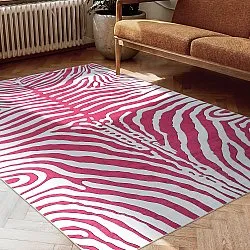 Tappeto Wilton - Zebra (rosa)