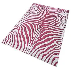 Tappeto Wilton - Zebra (rosa)