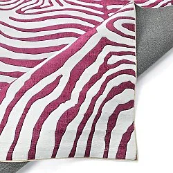 Tappeto Wilton - Zebra (rosa)