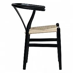 Sedia - Alta (nero/beige) - 2 pezzi