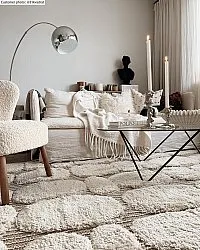 Tappeto A Pelo Lungo - Fondi (beige)