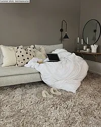 Tappeto A Pelo Lungo - Kanvas (beige)